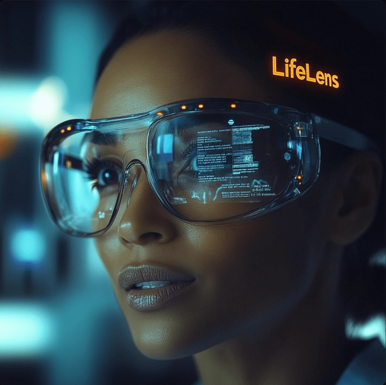 LifeLensAR Smart Glasses